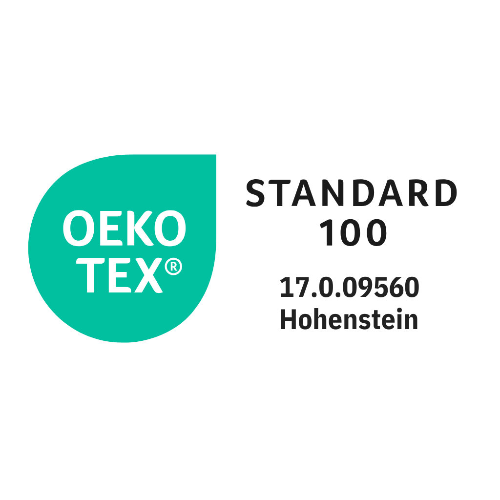 Öko-Standard 100-Logo für Zertifikat für einzelne Produktkategorie