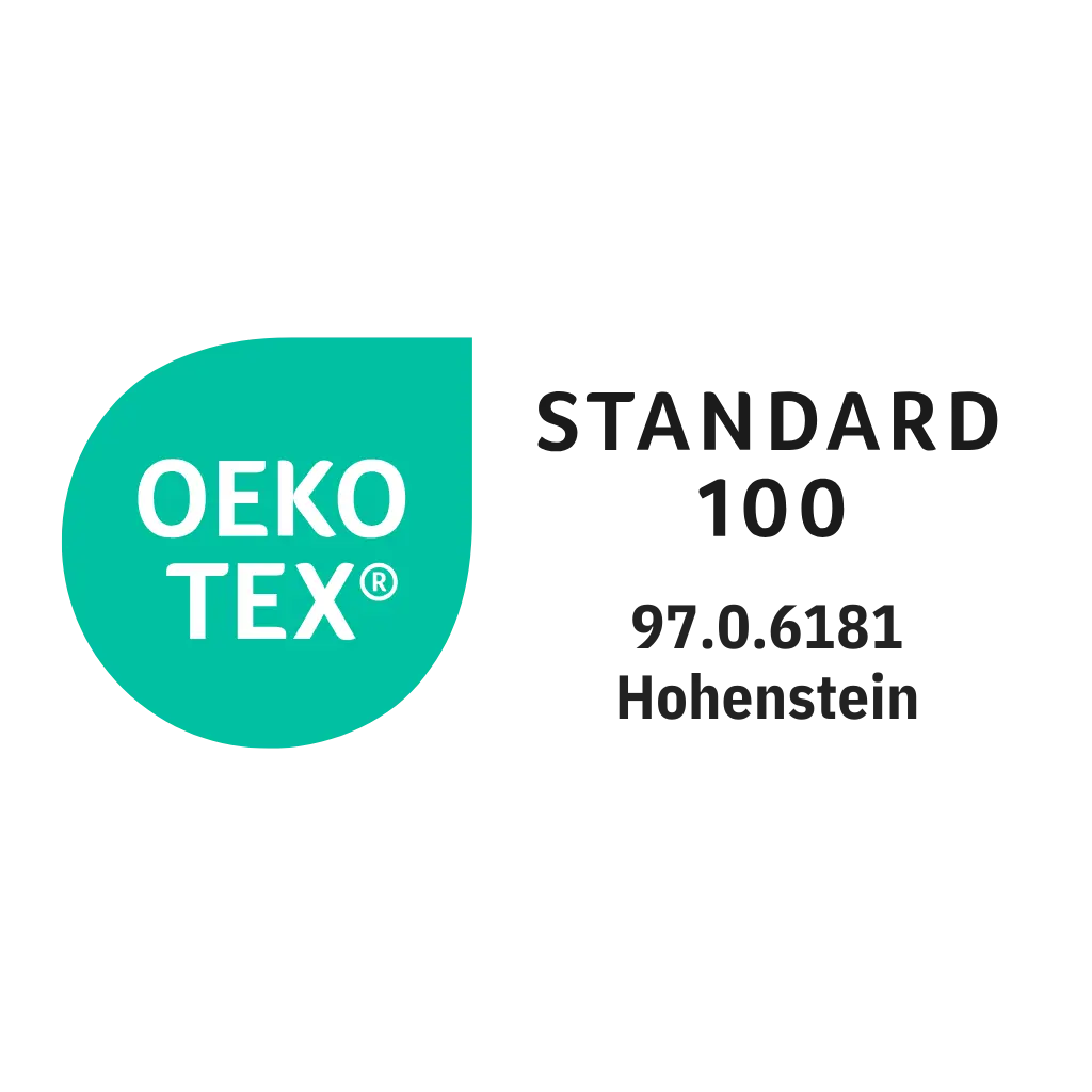 Öko-Standard 100-Logo für Zertifikat für einzelne Produktkategorie